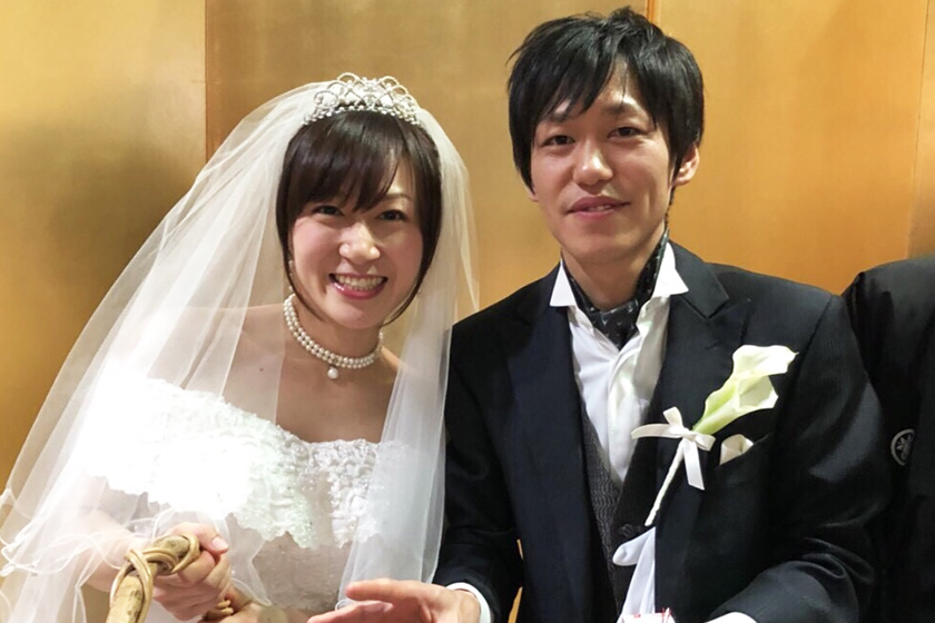 京都市伏見区の英樹様・聖彩様┃結婚指輪