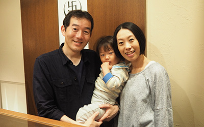 京都府八幡市の晴明様・わかな様┃真心感じる結婚指輪