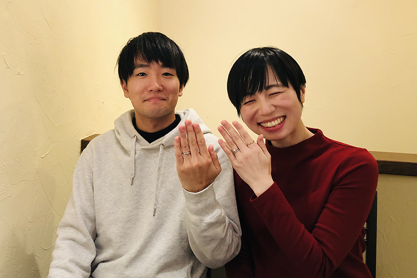 栃木県のお二人┃婚約指輪・結婚指輪・ネックレス