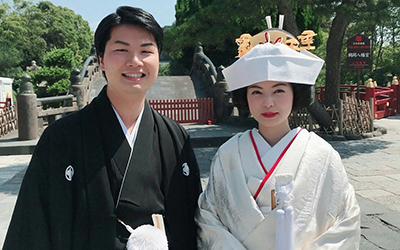 神奈川県横浜市の将人様・彩也様┃婚約指輪・結婚指輪