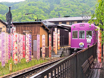嵐電嵐山駅