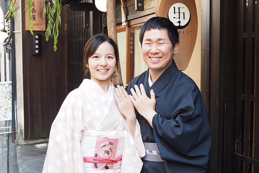 東京大田区の弘明様・智江様┃結婚指輪