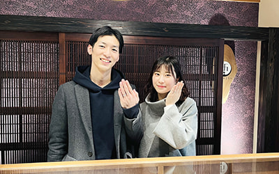 京都市伏見区のお二人┃結婚指輪