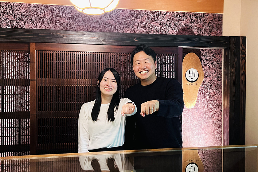 愛知県美浜町のお二人┃結婚指輪作品